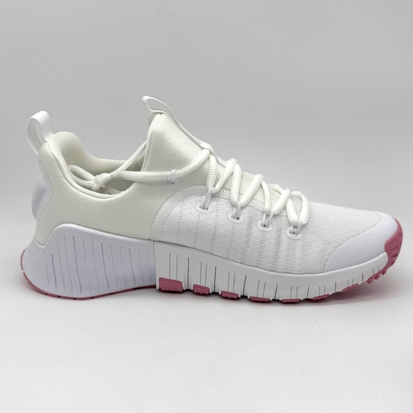 Nike Womens Free Metcon 6 White Pink Shoes Sz 9 New Sneaker FJ7126-106 - Picture 7 of 11